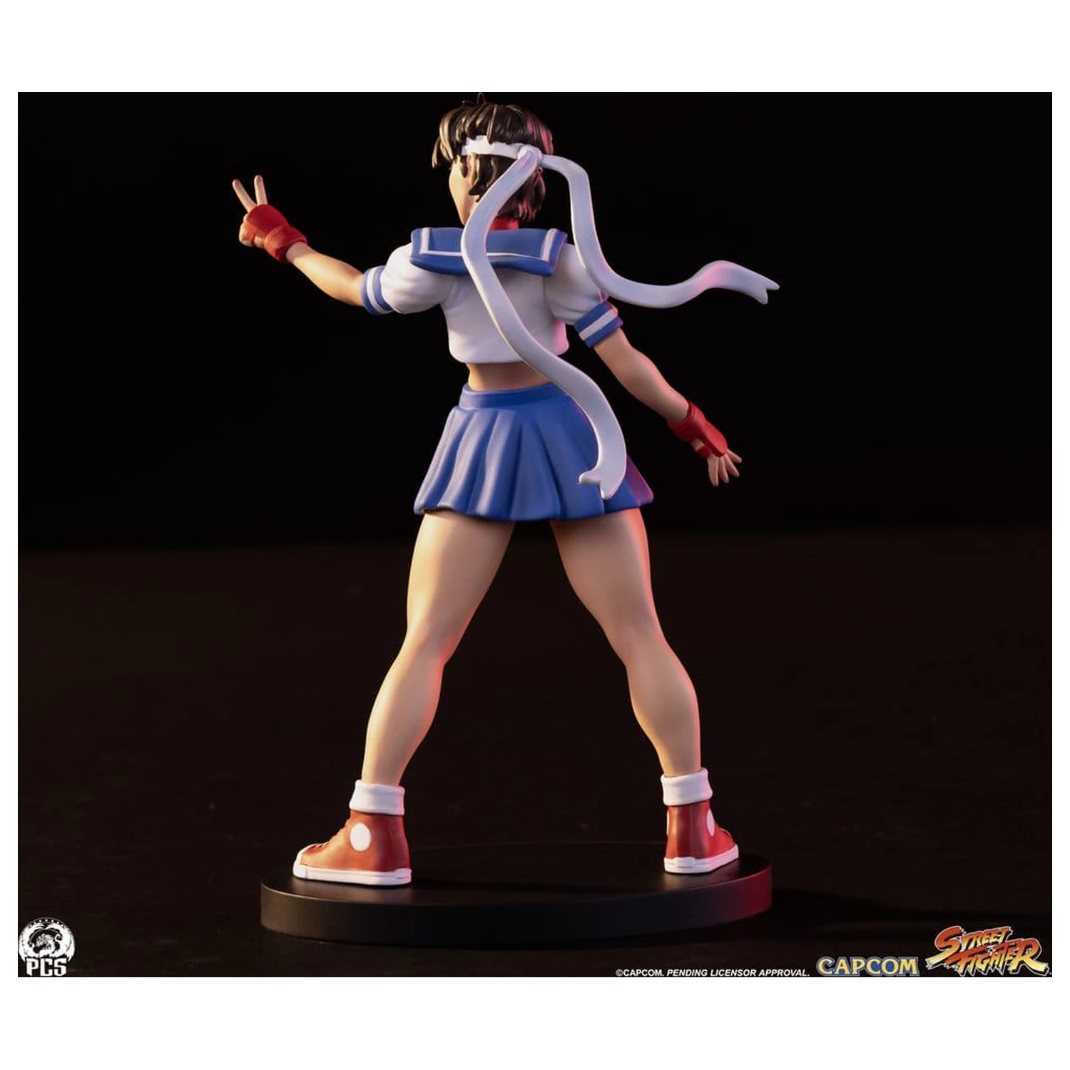 Street Fighter Street Jam 1/10 Sakura & Sodom szobor figura 22 cm termékfotó
