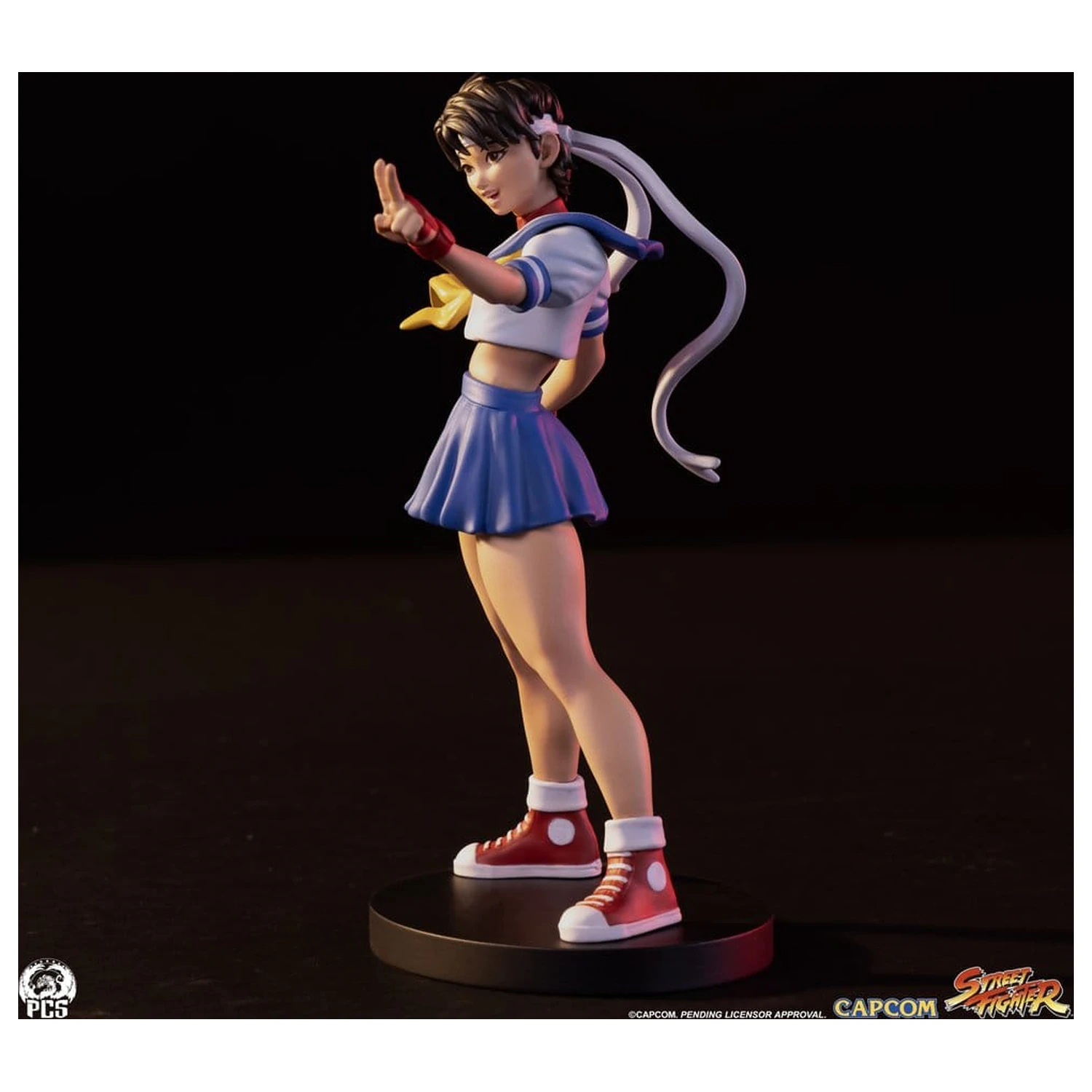 Street Fighter Street Jam 1/10 Sakura & Sodom szobor figura 22 cm termékfotó