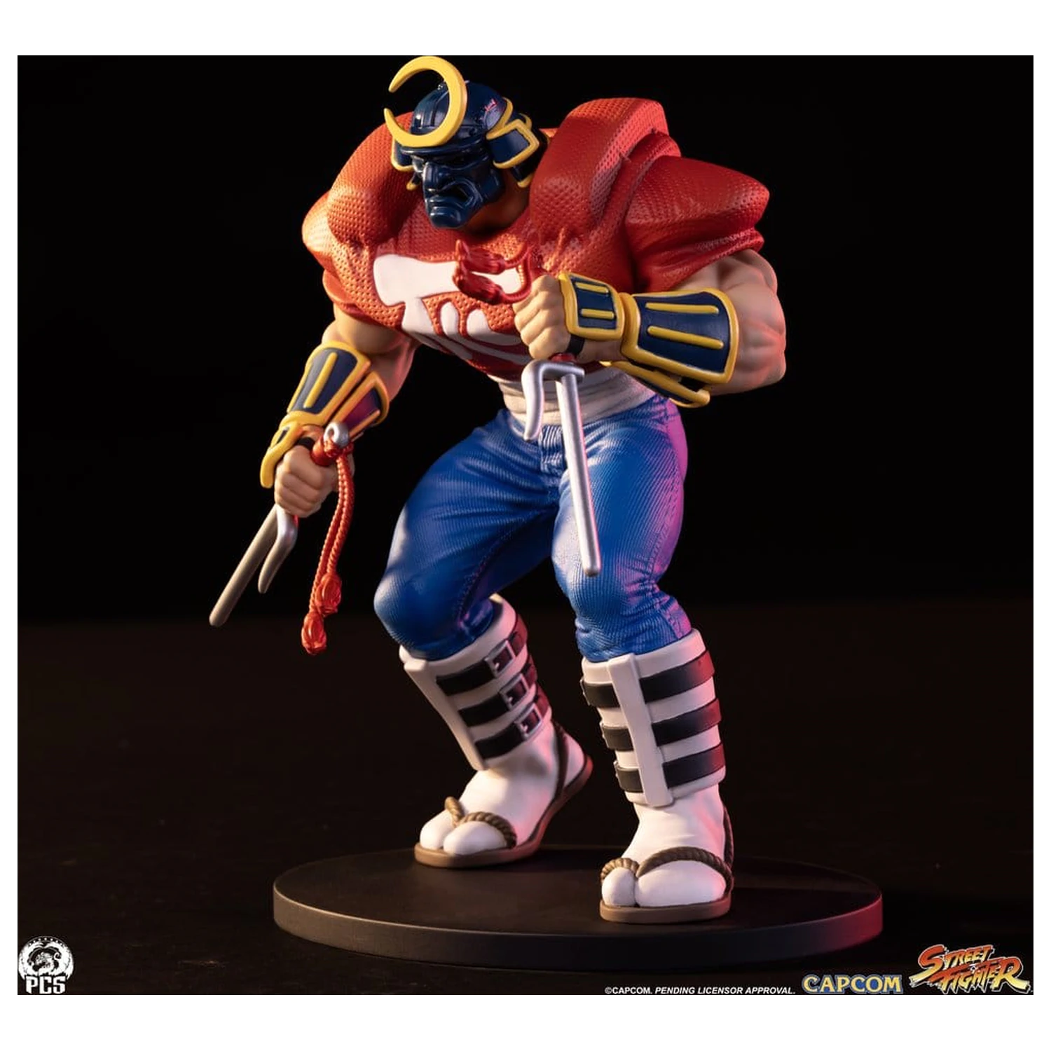 Street Fighter Street Jam 1/10 Sakura & Sodom szobor figura 22 cm termékfotó