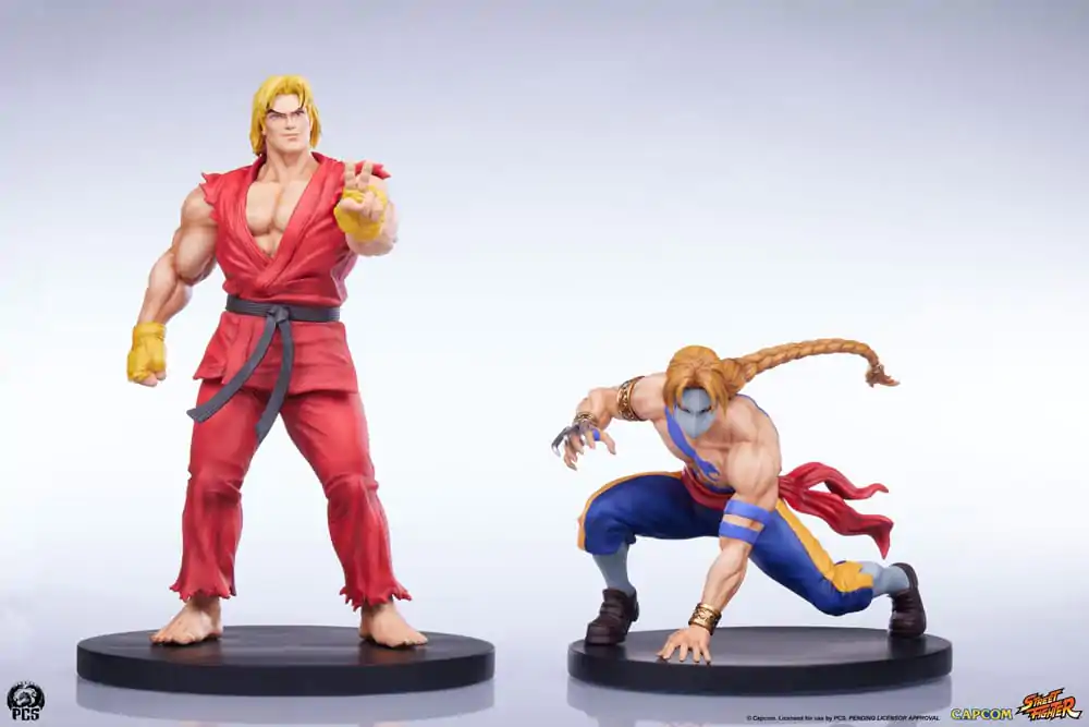 Street Fighter Street Jam Statuen 1/10 Ken & Vega Set termékfotó