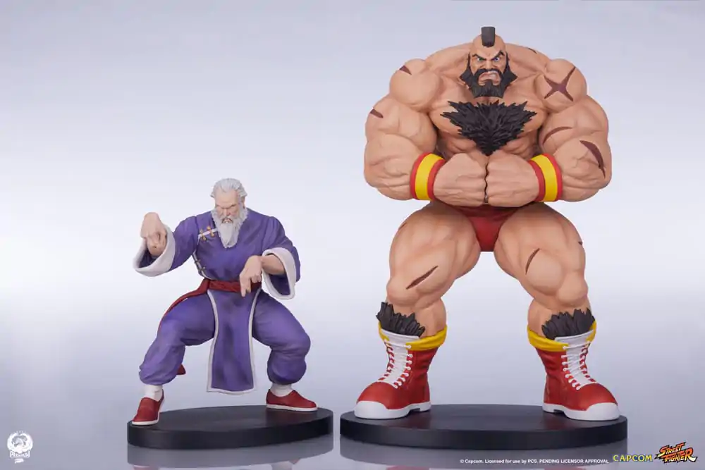 Street Fighter Street Jam Statuen 1/10 Zangief & Gen Set termékfotó