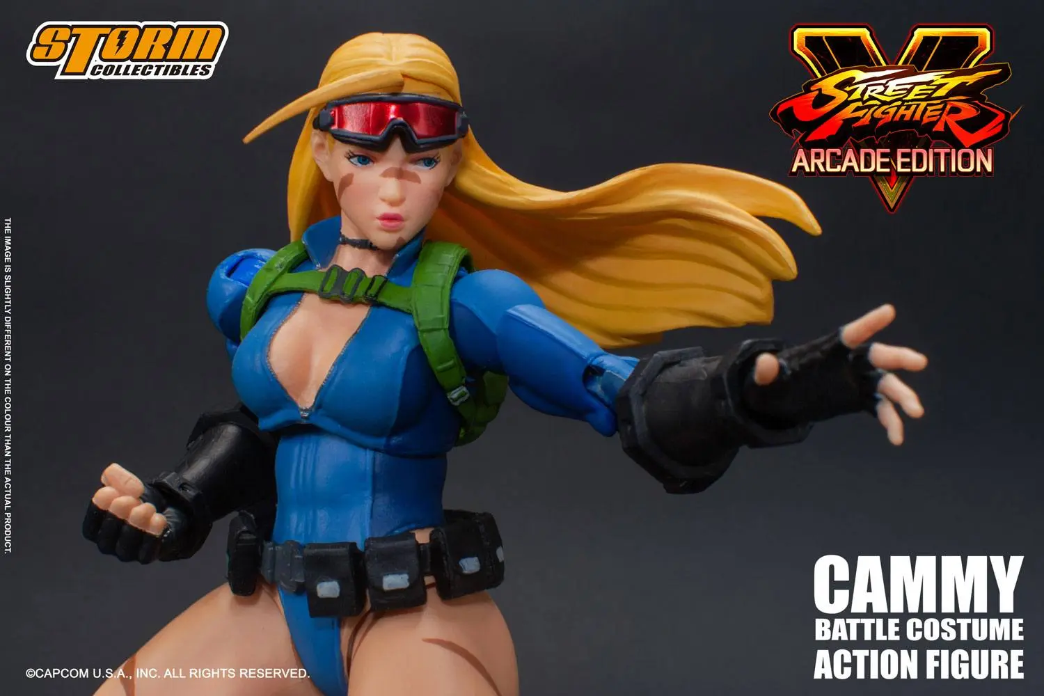 Street Fighter V Arcade Edition 1/12 Cammy Battle Costume akciófigura 15 cm termékfotó