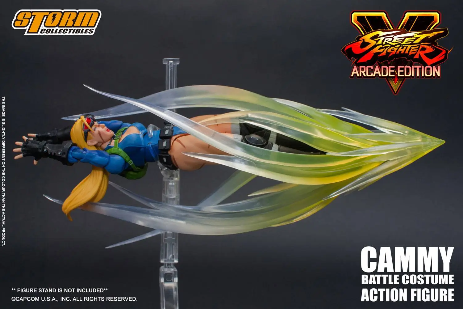 Street Fighter V Arcade Edition 1/12 Cammy Battle Costume akciófigura 15 cm termékfotó