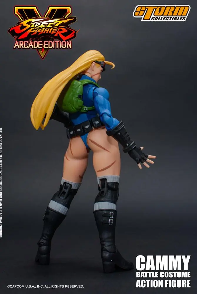 Street Fighter V Arcade Edition 1/12 Cammy Battle Costume akciófigura 15 cm termékfotó