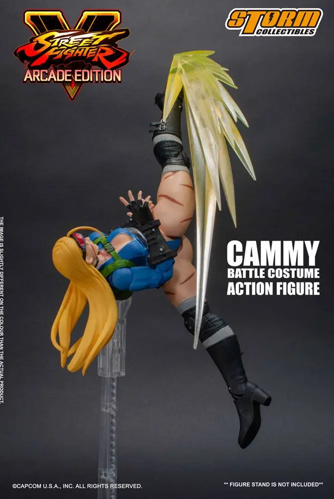 Street Fighter V Arcade Edition 1/12 Cammy Battle Costume akciófigura 15 cm termékfotó