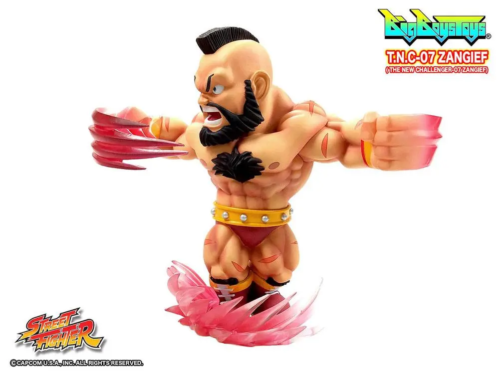 Street Fighter Zangief PVC szobor figura fény- és hangeffektekkel 17 cm termékfotó