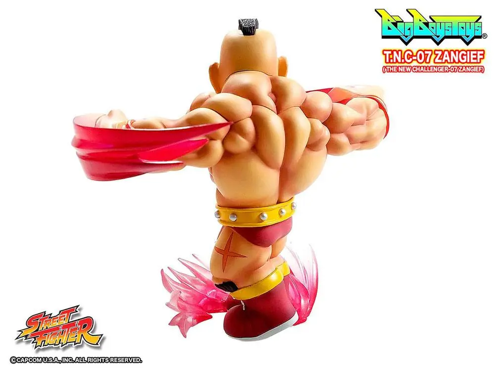 Street Fighter Zangief PVC szobor figura fény- és hangeffektekkel 17 cm termékfotó