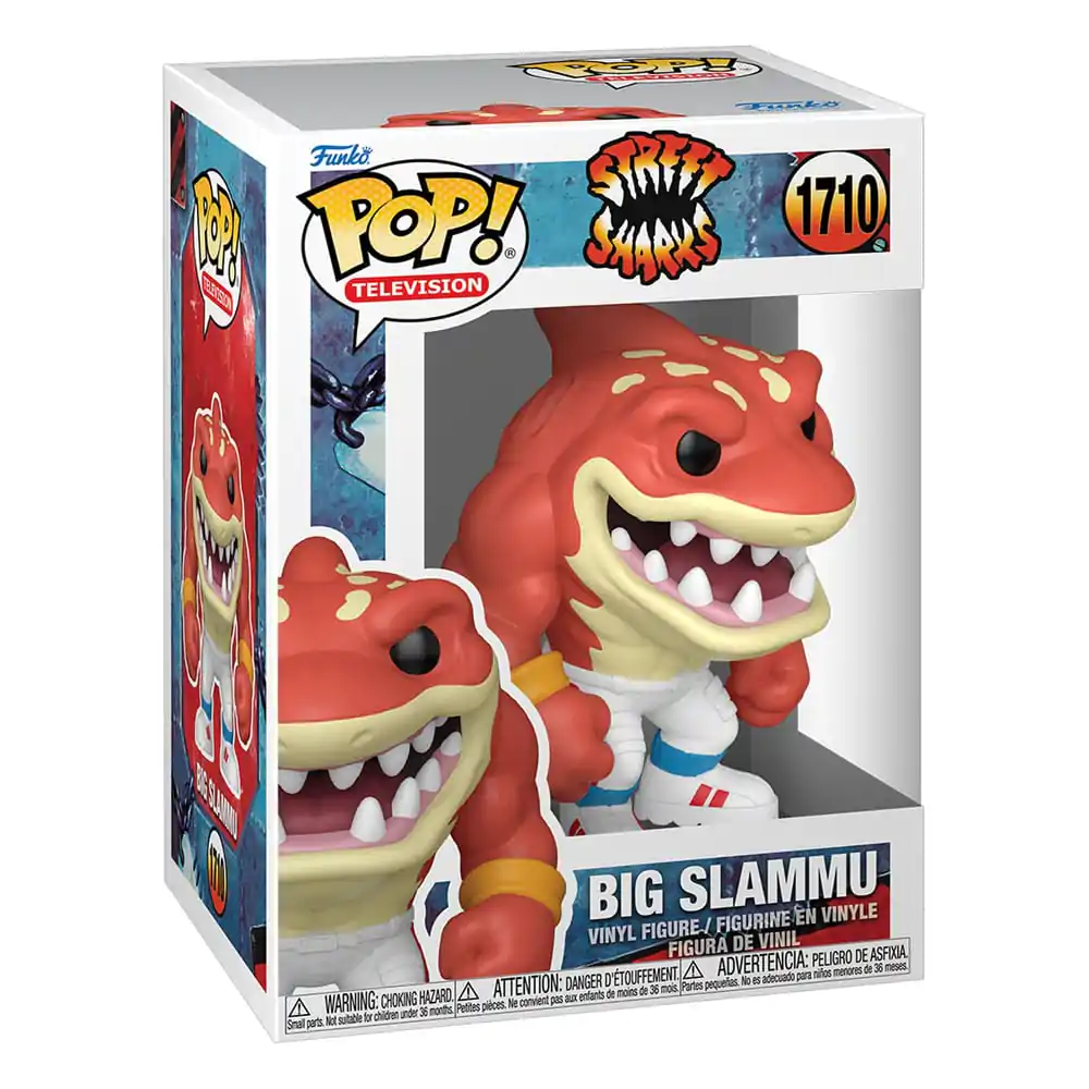 Street Sharks Funko POP! Television Vinyl figura Big Slammu 9 cm termékfotó