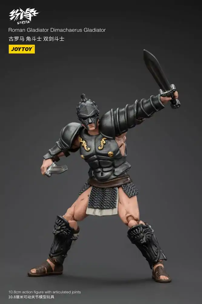 Strife 1/18 Roman Gladiator Dimachaerus Gladiator akciófigura 11 cm termékfotó