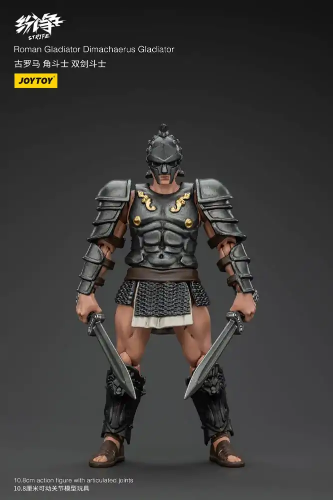 Strife 1/18 Roman Gladiator Dimachaerus Gladiator akciófigura 11 cm termékfotó