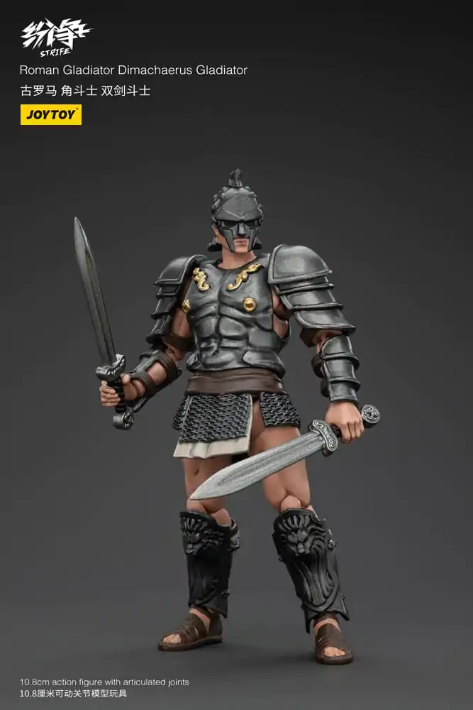 Strife 1/18 Roman Gladiator Dimachaerus Gladiator akciófigura 11 cm termékfotó