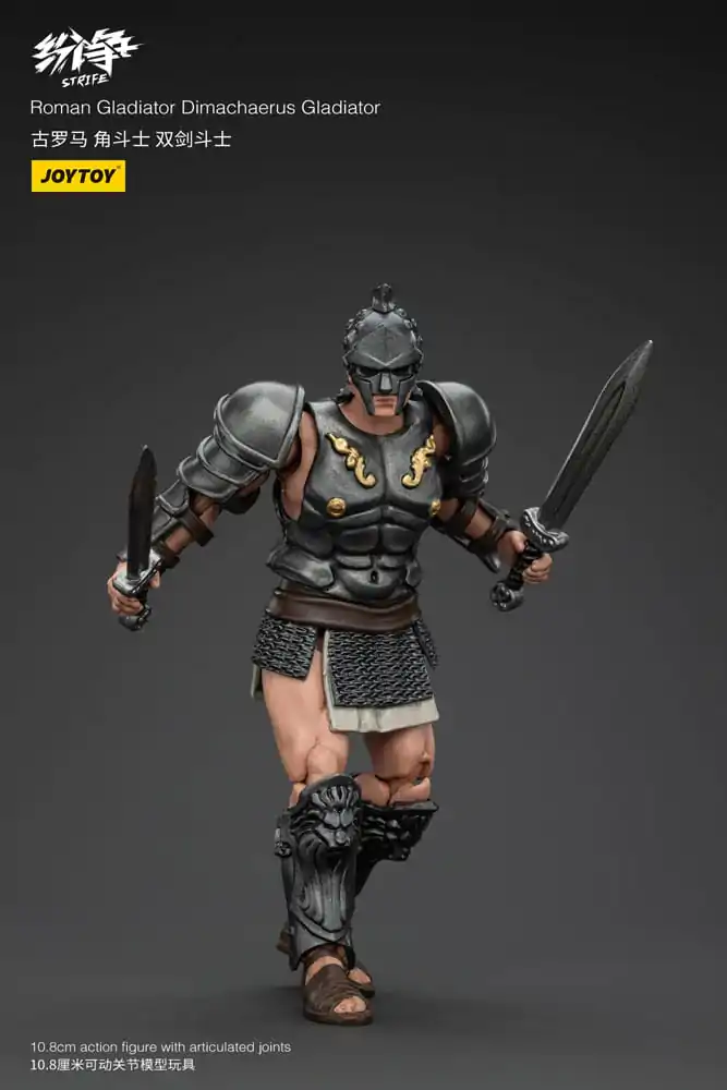 Strife 1/18 Roman Gladiator Dimachaerus Gladiator akciófigura 11 cm termékfotó