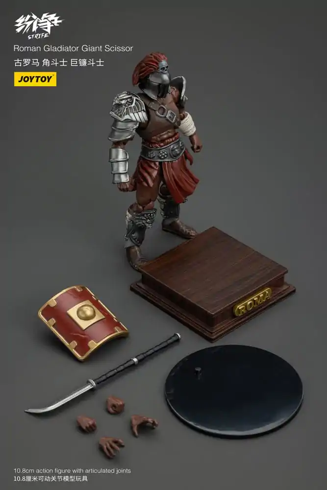 Strife 1/18 Roman Gladiator Giant Scissor akciófigura 11 cm termékfotó