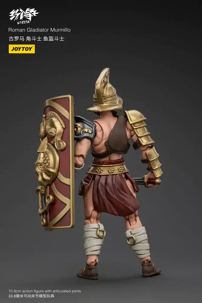 Strife 1/18 Roman Gladiator Murmillo akciófigura 11 cm termékfotó