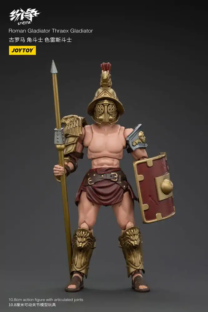 Strife 1/18 Roman Gladiator Thraex Gladiator akciófigura 11 cm termékfotó