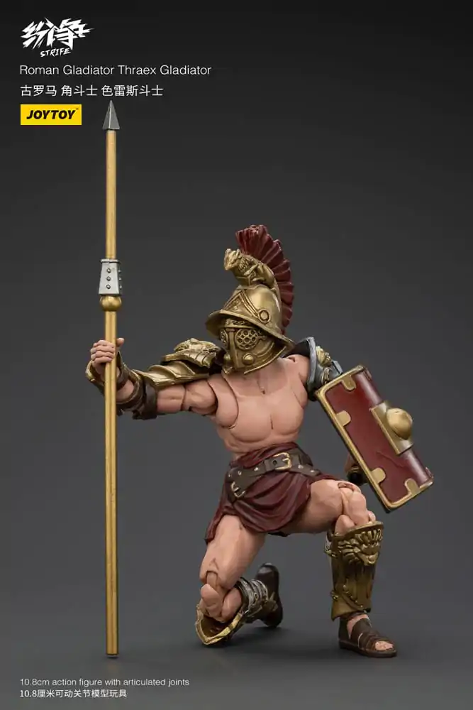 Strife 1/18 Roman Gladiator Thraex Gladiator akciófigura 11 cm termékfotó