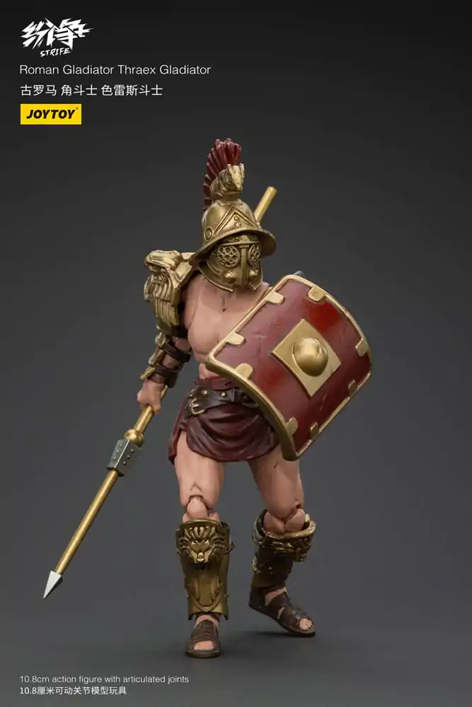 Strife 1/18 Roman Gladiator Thraex Gladiator akciófigura 11 cm termékfotó