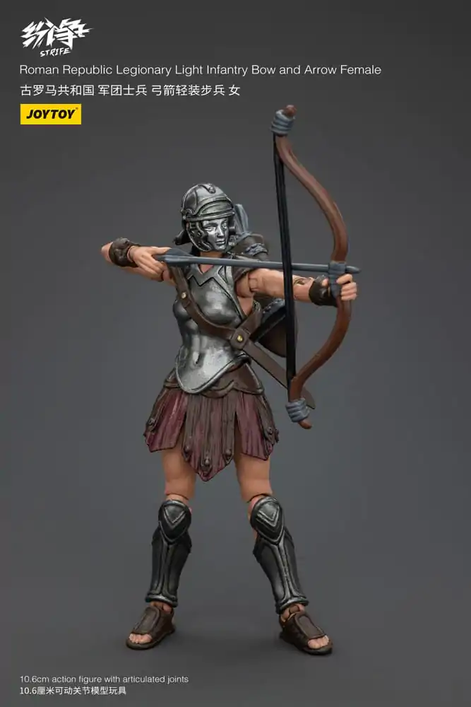 Strife 1/18 Roman Republic Legionary Light Infantry Bow and Arrow Female akciófigura 11 cm termékfotó
