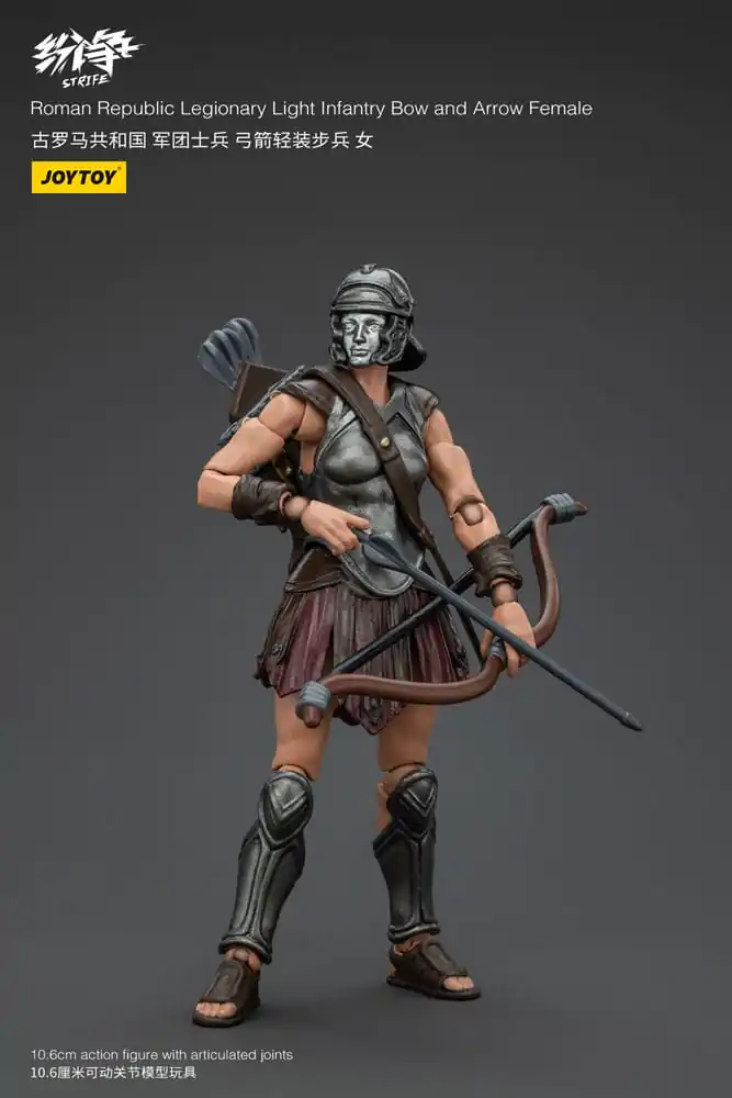 Strife 1/18 Roman Republic Legionary Light Infantry Bow and Arrow Female akciófigura 11 cm termékfotó