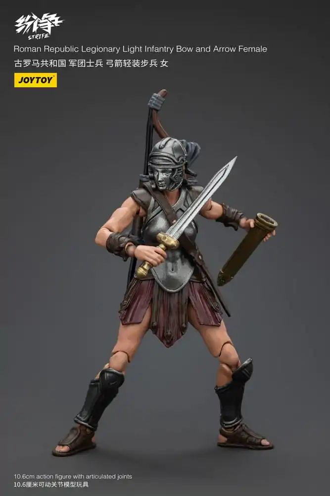 Strife 1/18 Roman Republic Legionary Light Infantry Bow and Arrow Female akciófigura 11 cm termékfotó