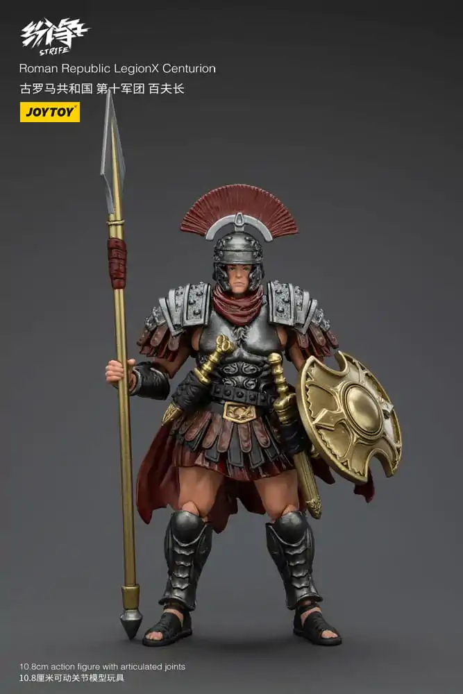 Strife 1/18 Roman Republic LegionX Centurion akciófigura 11 cm termékfotó