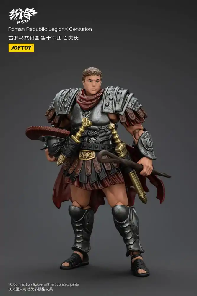 Strife 1/18 Roman Republic LegionX Centurion akciófigura 11 cm termékfotó