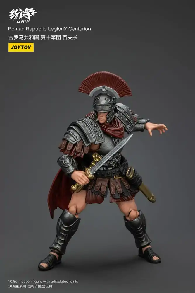 Strife 1/18 Roman Republic LegionX Centurion akciófigura 11 cm termékfotó
