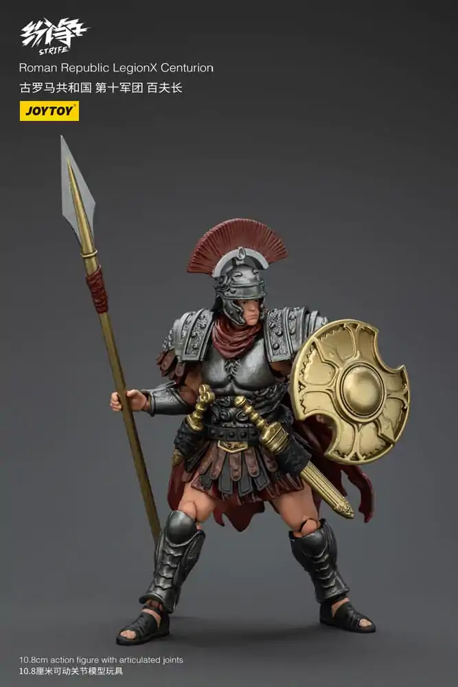 Strife 1/18 Roman Republic LegionX Centurion akciófigura 11 cm termékfotó