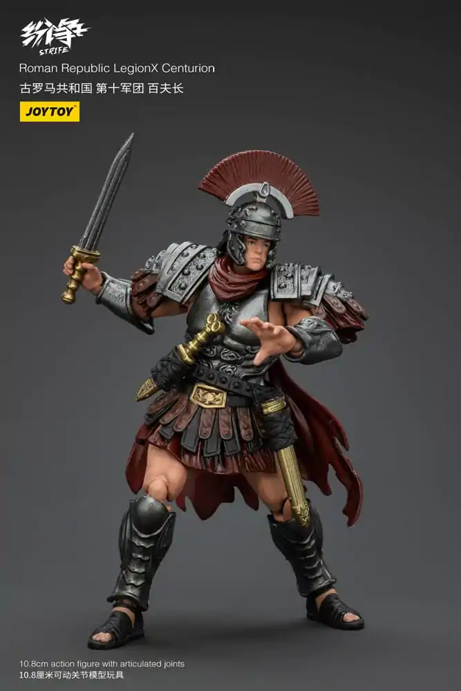 Strife 1/18 Roman Republic LegionX Centurion akciófigura 11 cm termékfotó