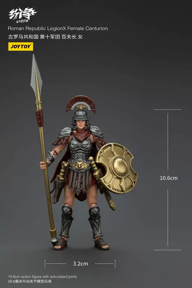 Strife 1/18 Roman Republic LegionX Female Centurion akciófigura 11 cm termékfotó