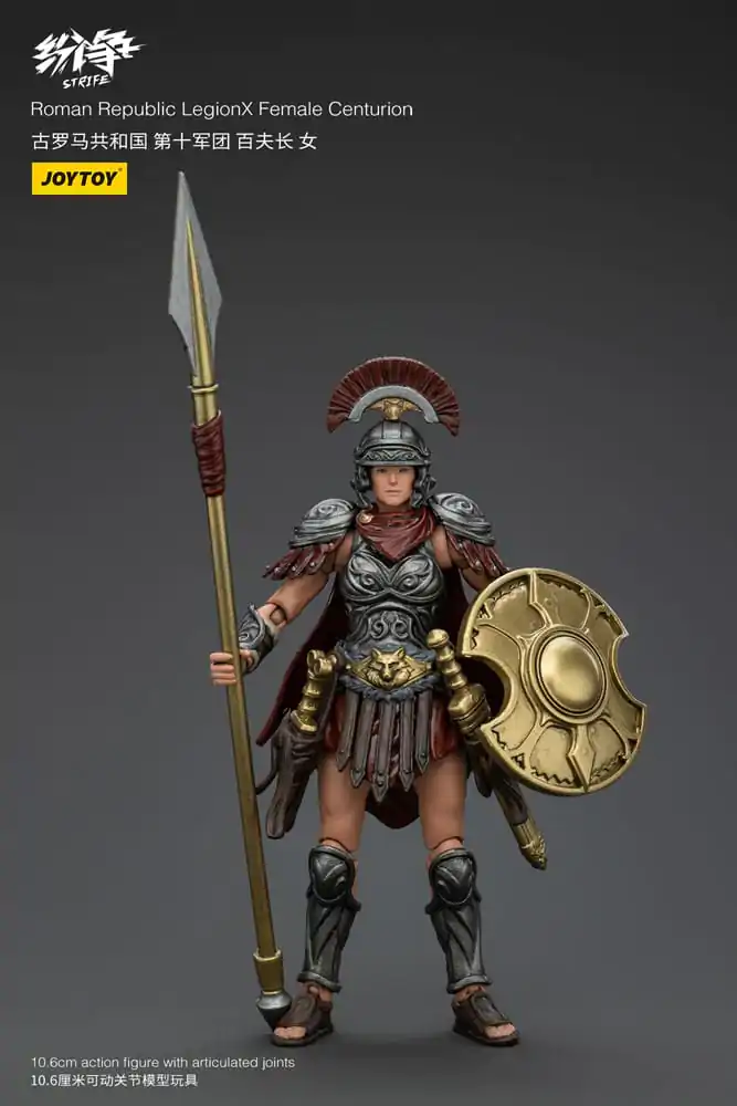 Strife 1/18 Roman Republic LegionX Female Centurion akciófigura 11 cm termékfotó