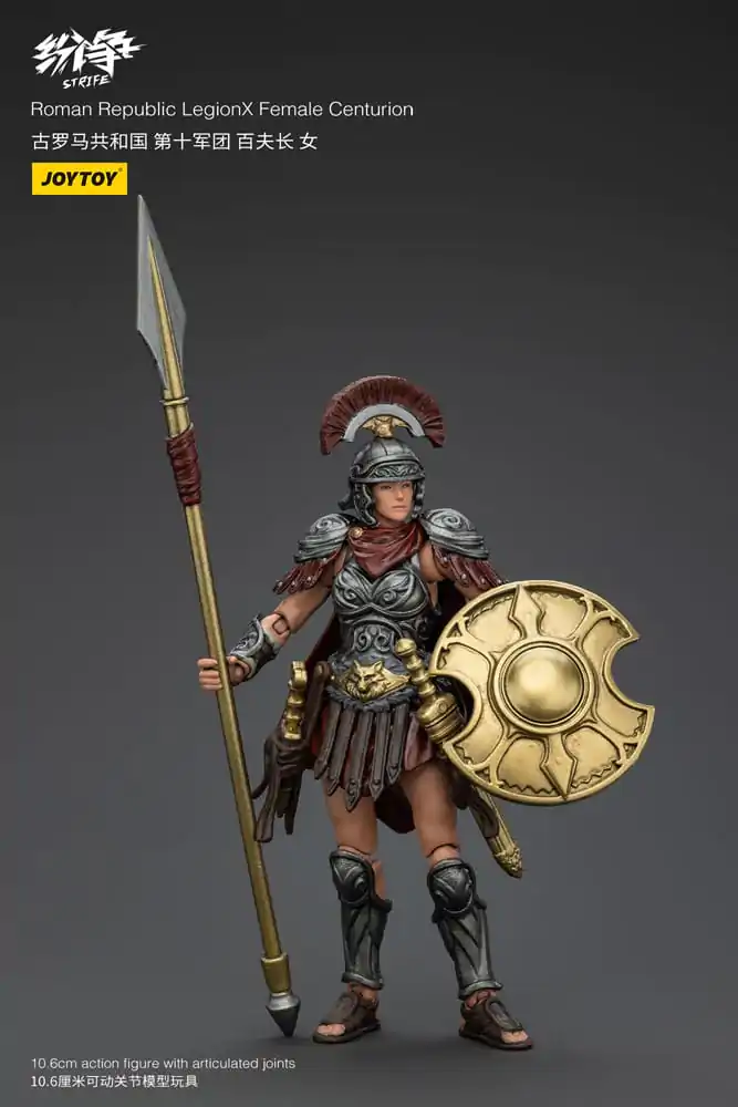 Strife 1/18 Roman Republic LegionX Female Centurion akciófigura 11 cm termékfotó