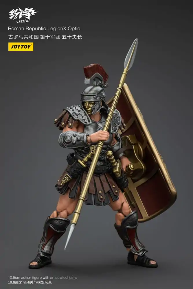 Strife 1/18 Roman Republic LegionX Optio akciófigura 11 cm termékfotó
