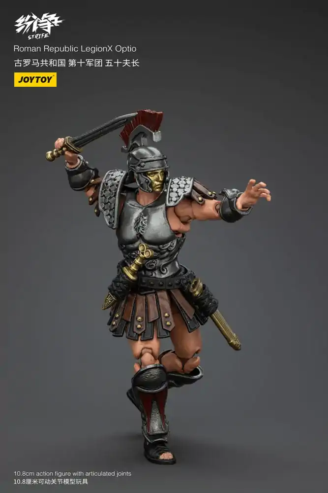 Strife 1/18 Roman Republic LegionX Optio akciófigura 11 cm termékfotó