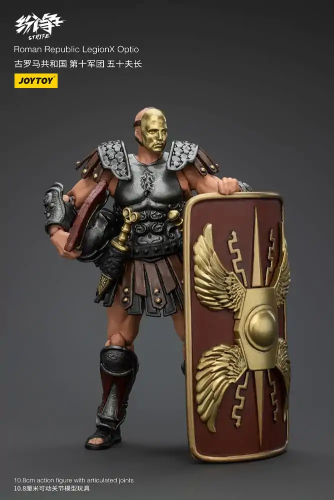 Strife 1/18 Roman Republic LegionX Optio akciófigura 11 cm termékfotó