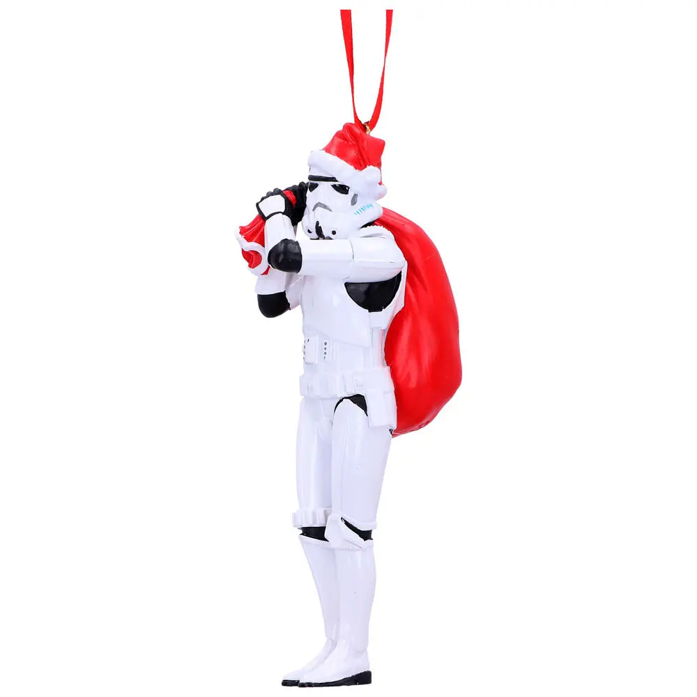 Original Stormtrooper Hanging Tree Ornament Santa Sack 13 cm termékfotó