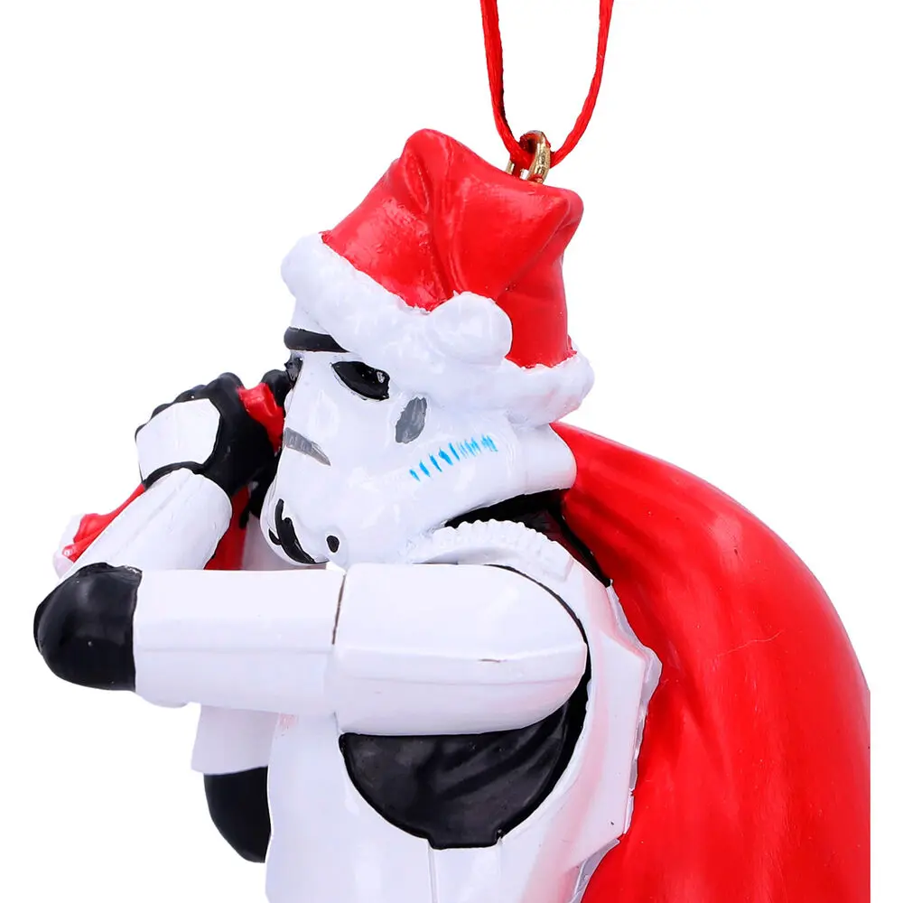 Original Stormtrooper Hanging Tree Ornament Santa Sack 13 cm termékfotó