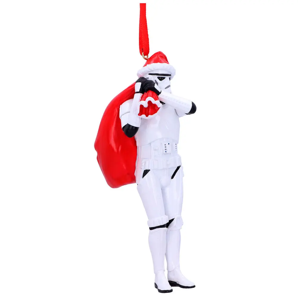 Original Stormtrooper Hanging Tree Ornament Santa Sack 13 cm termékfotó