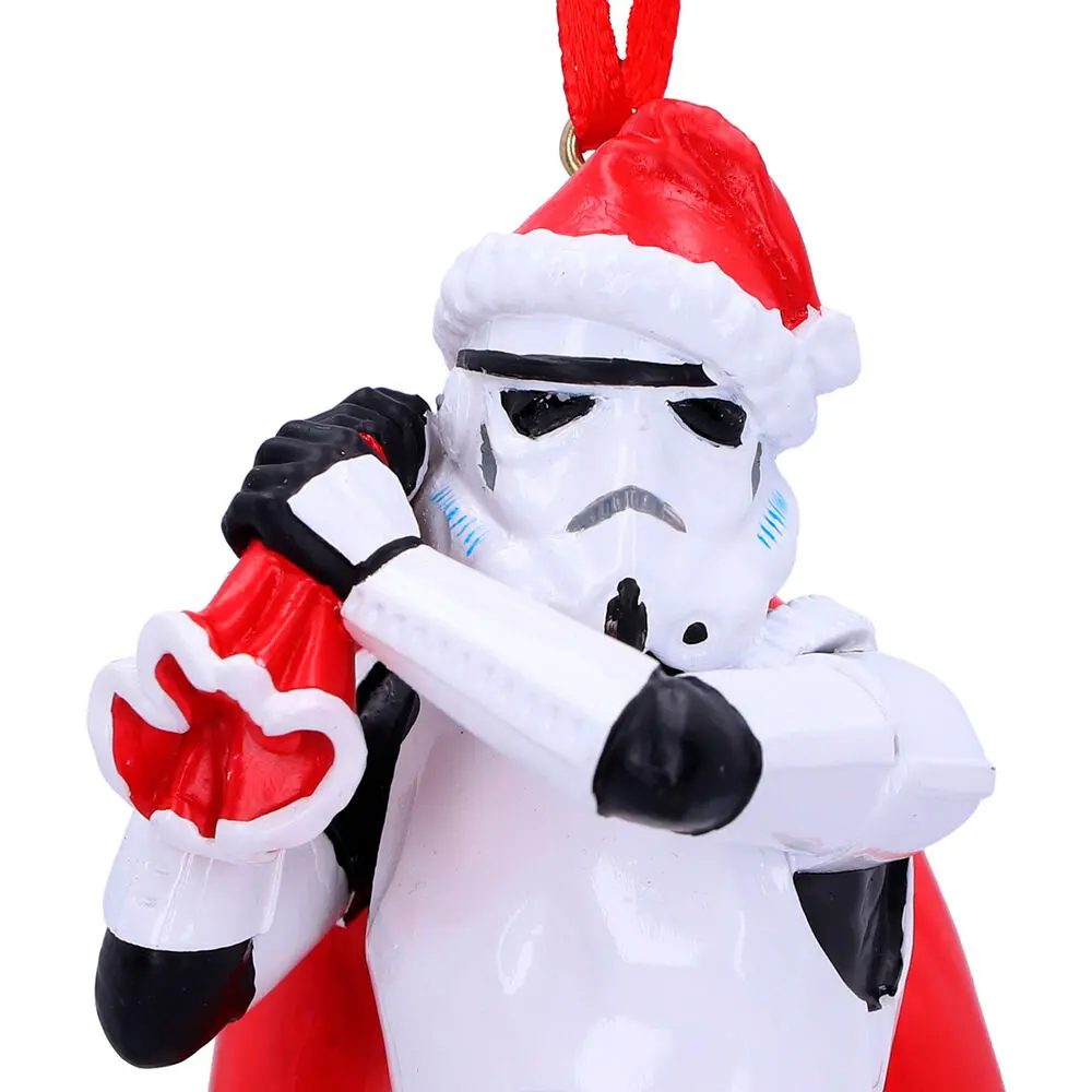 Original Stormtrooper Hanging Tree Ornament Santa Sack 13 cm termékfotó