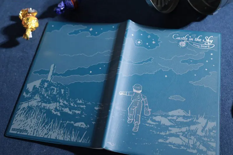 Studio Ghibli Castle in the Sky keményfedeles füzet termékfotó