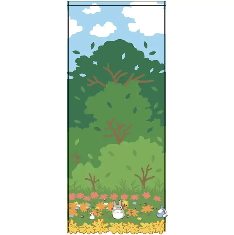 Studio Ghibli My Neighbor Totoro Medium and Small Totoro Racing törölköző 34 x 80 cm termékfotó