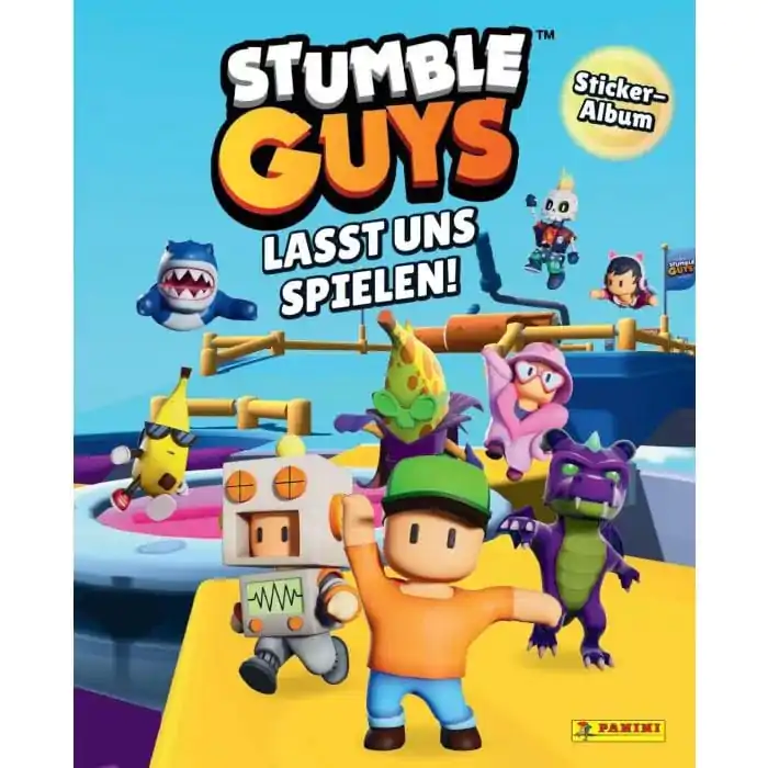 Stumble Guys - Let&#039;s play! - német nyelvű matrica album termékfotó