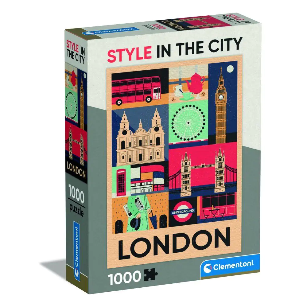 Style in the City London puzzle 1000db-os termékfotó