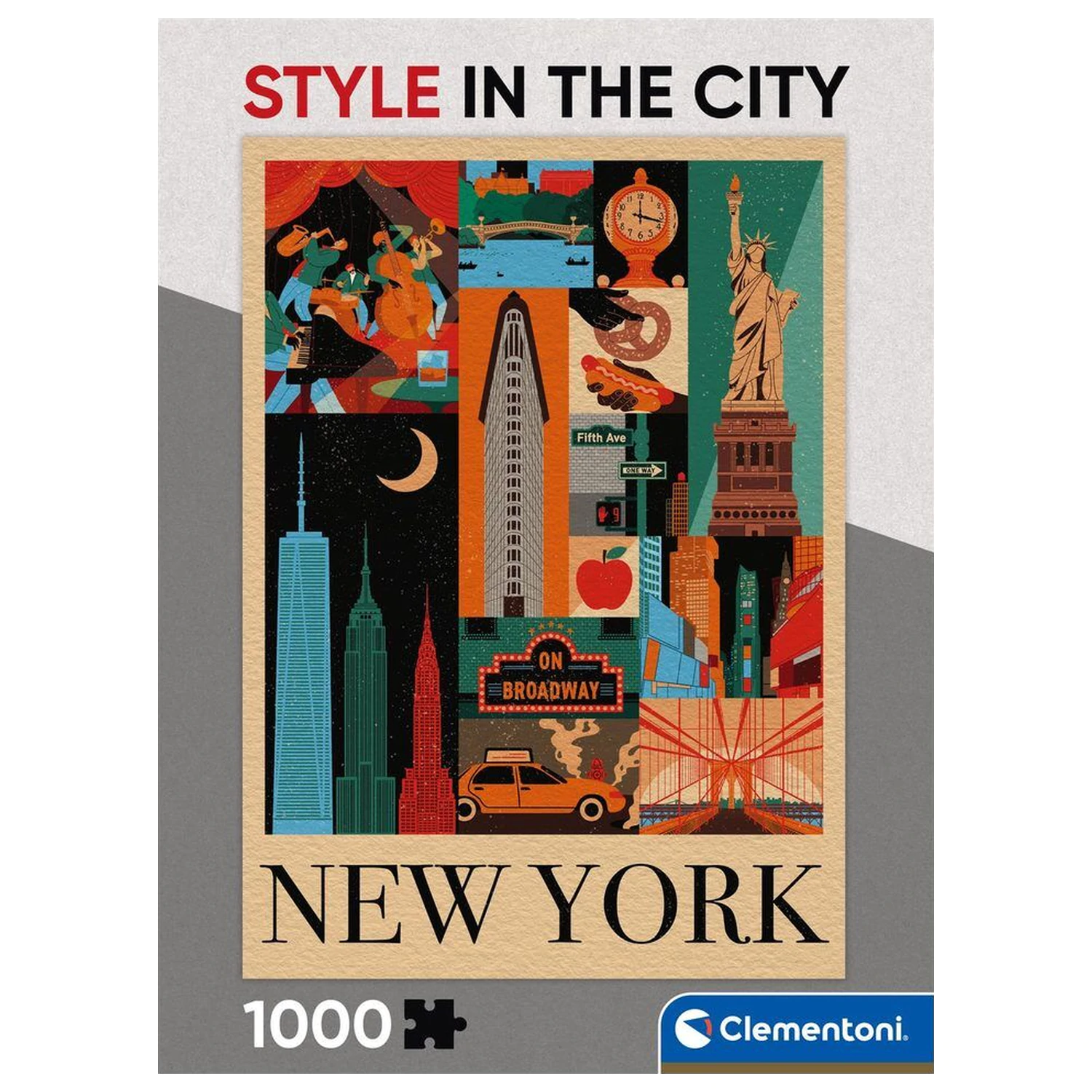 Style In The City New York puzzle 1000db-os termékfotó