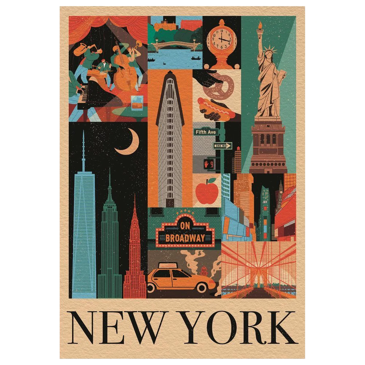 Style In The City New York puzzle 1000db-os termékfotó