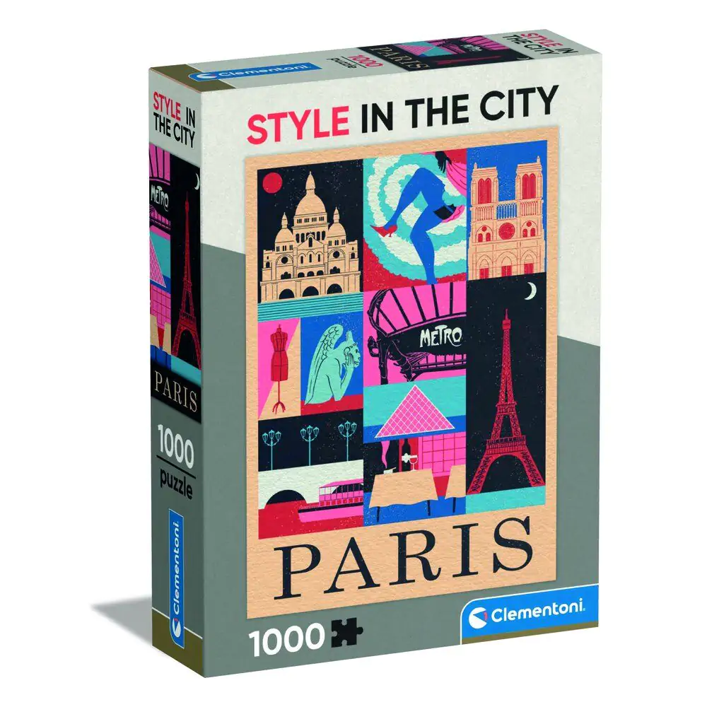 Style in the City Paris puzzle 1000db-os termékfotó