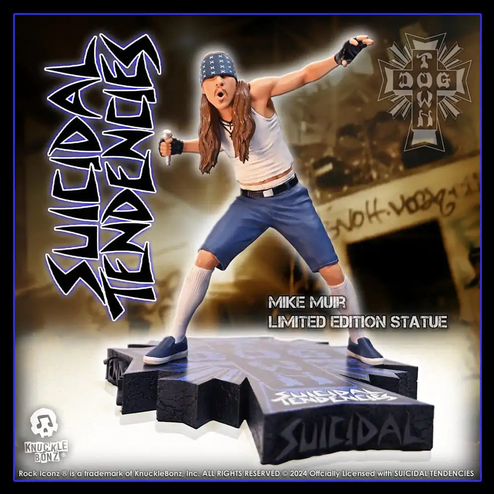 Suicidal Tendencies Rock Iconz Mike Muir szobor figura 22 cm termékfotó