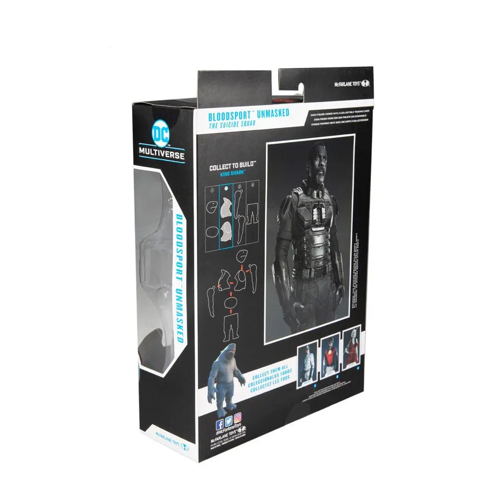 Suicide Squad Build A Bloodsport (Unmasked) akciófigura 18 cm termékfotó
