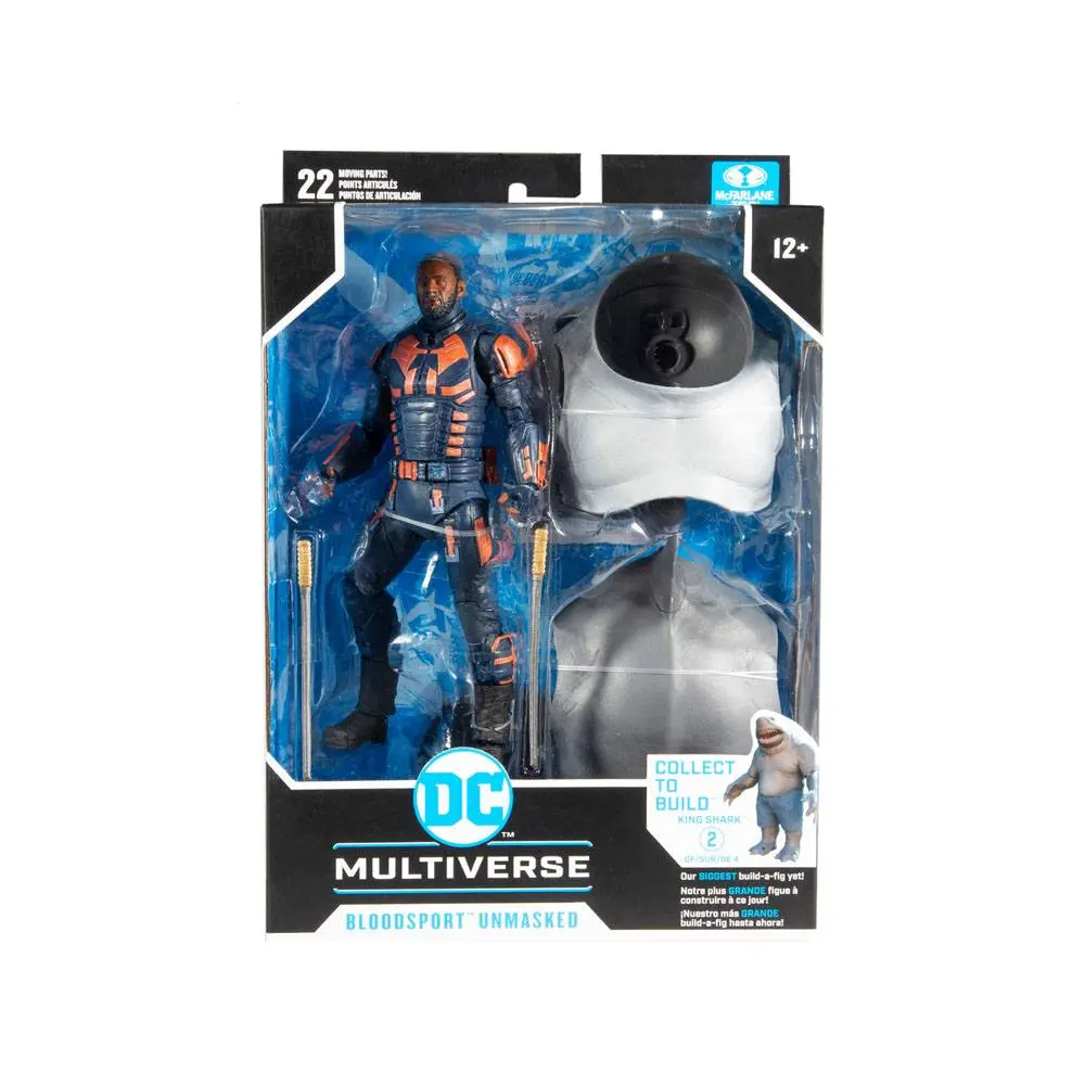 Suicide Squad Build A Bloodsport (Unmasked) akciófigura 18 cm termékfotó