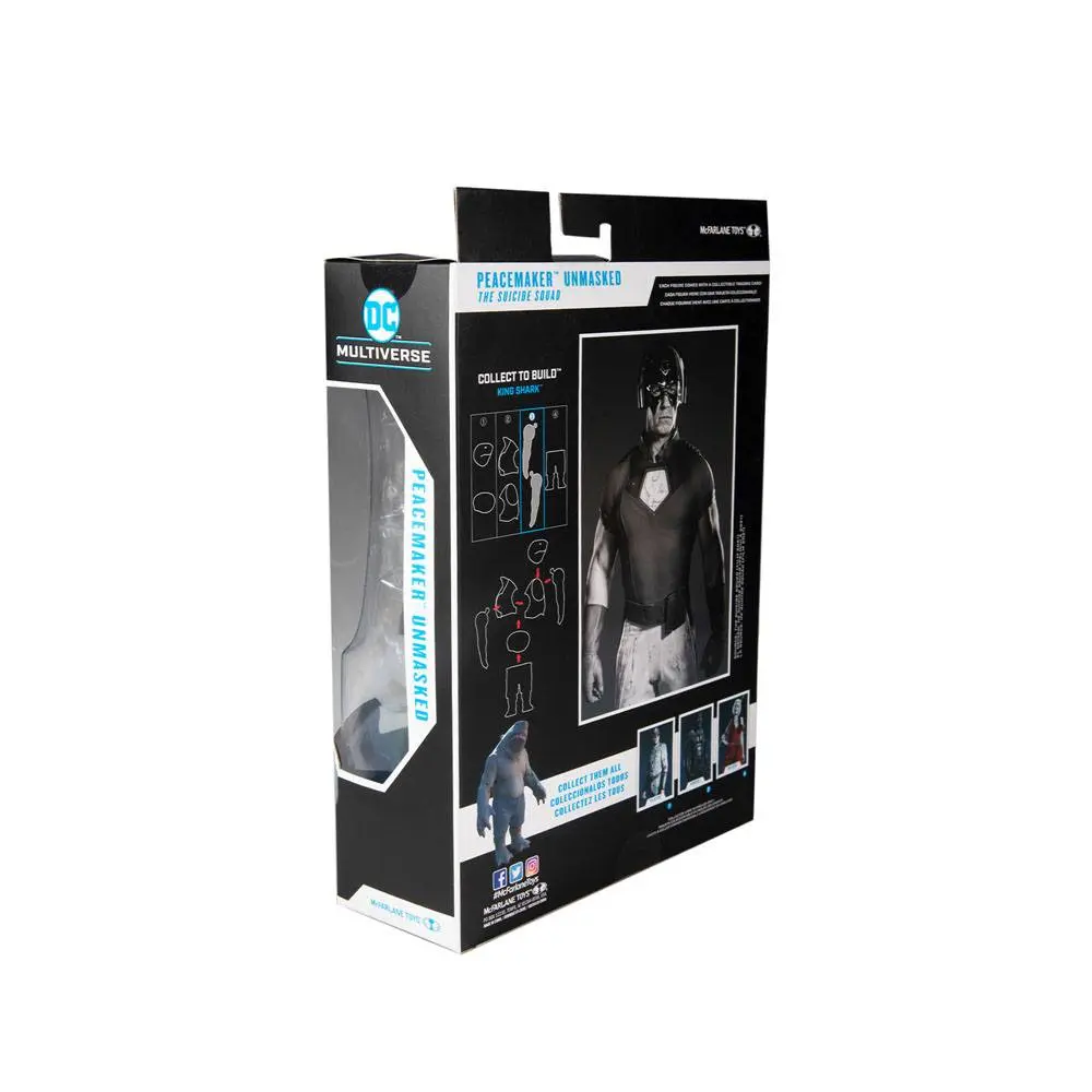 Suicide Squad Build A Peace Maker (Unmasked) akciófigura 18 cm termékfotó